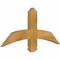 Ekena Millwork Bellingham Rough Sawn Timber Gable Bracket, Western Red Cedar, 36"W x 16"H x 2"D x 4"F, 11/12 Pitch GBW036X16X0204BEL00RWR - alternate 4